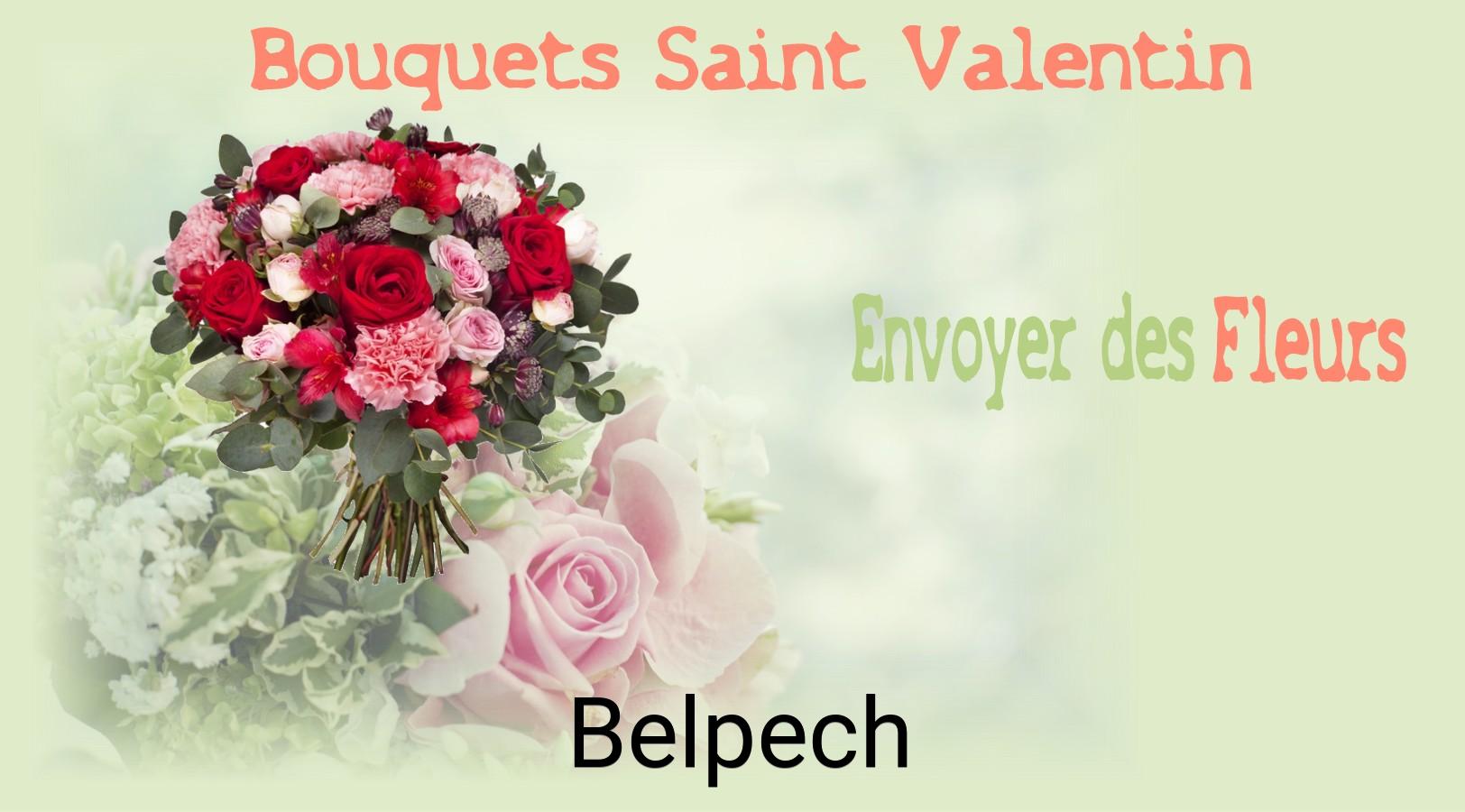 Roses de Saint-Valentin livrées à Belpech